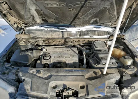 2009 Pontiac Torrent z USA, uszkodzony, nr VIN 2CKDL43F596229724